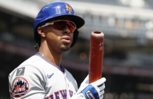 Francisco Lindor foi junho para esquecer com um mês brutal em um prato Francisco Lindor atingiu apenas .204 em junho.