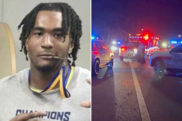 Futebol Ole Miss First, Corey Adams, morto ao atirar

