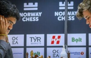 GCT 2025, Zagreb: Gukesh vence Carlsen, assume a única liderança após o dia 2 GCT 2025, Zagreb: Gukesh vence Carlsen, assume a única liderança após o dia 2