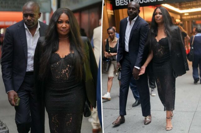 Garcelle Beauvais está estreando um novo romance do CEO da Earl Robinson no teatro em Nova York

