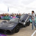George Russell faz uma grande entrada para Silverstone na Ultra Rare Mercedes Hypercar mais de US $ 5 milhões