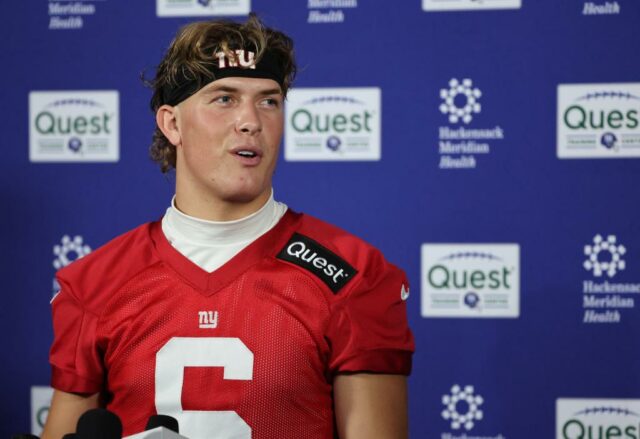 Giants atraídos pela capacidade de liderança inata de Jaxson Dart, que recebe críticas entusiasmadas

