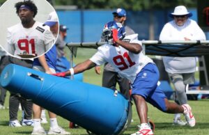 Giants têm grandes planos para Darius Alexander, que está bem, sendo o segundo estreante na defesa Giants têm grandes planos para Darius Alexander, que está bem, sendo o segundo estreante na defesa