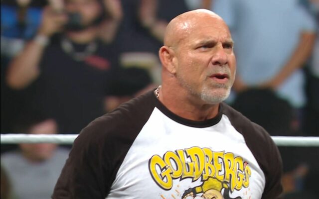 Goldberg faz algo grande em sua última aparição na WWE Raw

