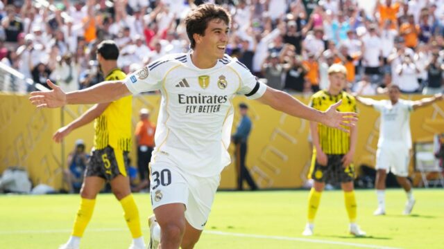 Gonzalo García mostra que pode ser a razão pela qual o Real Madrid Win Club Club

