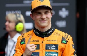 Grande Prêmio Belga em: Oscar Piaastri Soak no momento de Spa-Franchamps Lightbox-Info