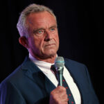 WASHINGTON, DC - MAY 24: Independent presidential candidate Robert F. Kennedy Jr. speaks at the Libertarian National Convention on May 24, 2024 in Washington, DC. Kennedy is seeking qualification to be part of the first presidential debate currently scheduled on June 27 between Democratic presidential nominee President Joe Biden and Republican presidential nominee former President Donald Trump. (Photo by Kevin Dietsch/Getty Images)
