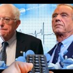 Bernie Sanders Pilila em testemunhas durante a audiência de tempo de trabalho nas operações comerciais que construíram o Senado em Capitol Hill em março de 2024. Anos dos anos
