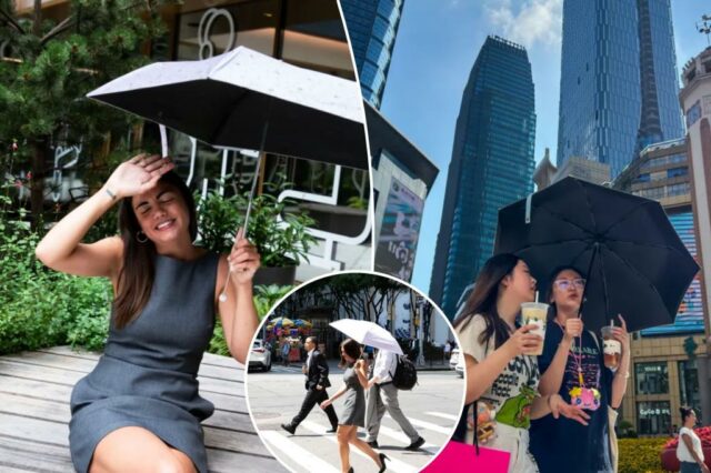 Guarda -chuvas UV são a tendência mais legal da proteção solar - como escolher o melhor para superar o calor

