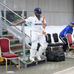 A irmã de Rishabh Pant, a massa para Brave Fifty (foto através do Instagram -@sakshi.pant)
