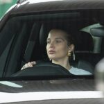 Helen Flanagan foi retratada atrás do volante em seu carro pela primeira vez na sexta -feira após sua proibição de dirigir de seis meses