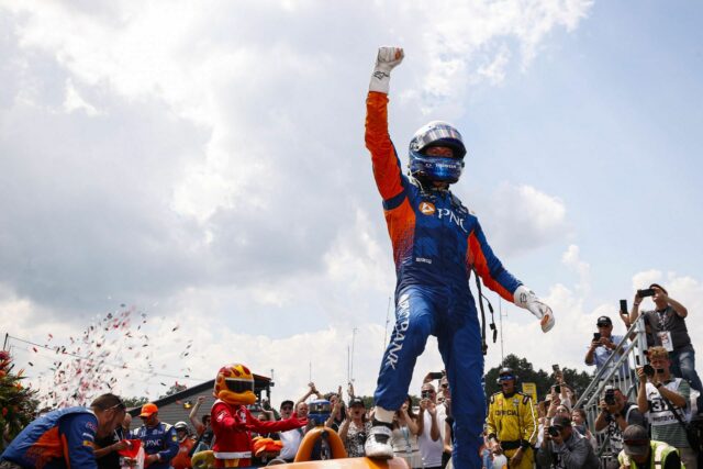 2025 NTT IndyCar Series Honda Indy 200 Scott Dixon, Mid -ohio - Fonte: Getty