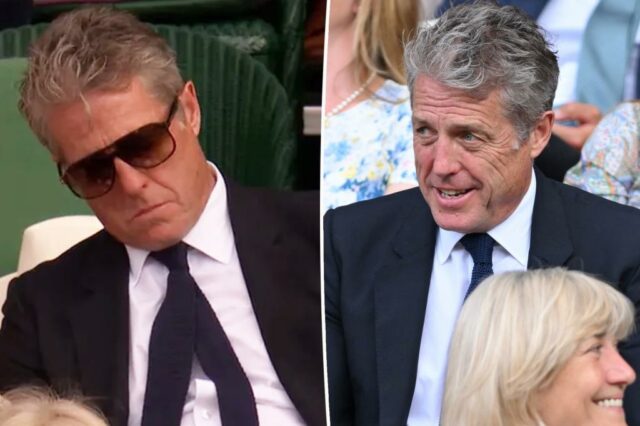 Hugh Grant chamou para dormir na caixa real de Wimbledon: ele não "merece esse ingresso"

