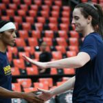 "I Finna faço meu nariz": Indiana Hot Sydney Colon canais com elevens Caitlin Clark de Stranger Things and Vibers