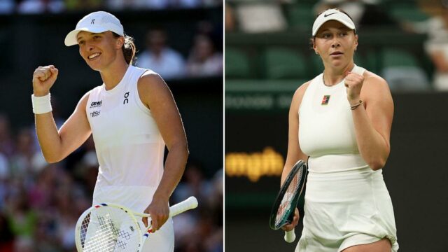 IGA Swiatek vs. Amanda Anisimova, Wimbledon 2025 Final: visualização, registro da cabeça, informações de transferência ao vivo

