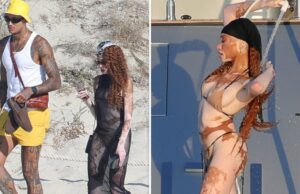 Iate com bordado Kyil em Winnie Harow Bikin 0731-winnie-hardo-1