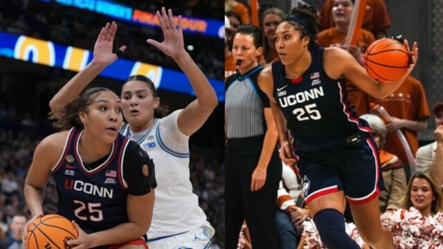 A reação mais alta ao UConn Advanced Brady (Fonte da imagem: @uchenwbb/Instagram)