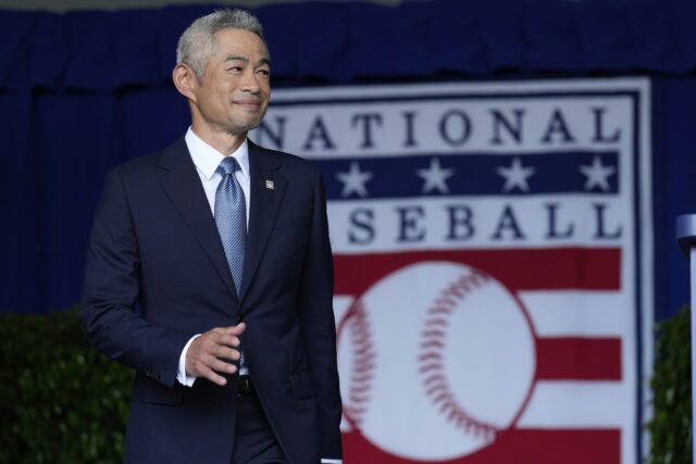 Ichiro Suzuki MLB Baseball Honor List Cerimônia de Indução