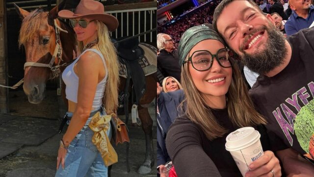 Ícone da WWE Charlotte Flair envia uma mensagem pessoal para a esposa de Finn Balor

