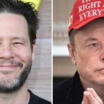 Ike Barinholtz, Kathrin Hahn, Seth Rogen freqüenta as prefeituras de Siriusksm com saída