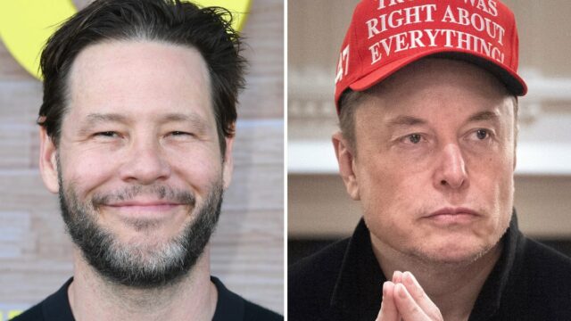 Ike Barinholtz, Kathrin Hahn, Seth Rogen freqüenta as prefeituras de Siriusksm com saída 