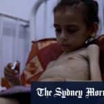 Imagens da UNICEF mostram os bebês pacientes por uma desnutrição acentuada em Gaza