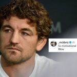 Os fãs reagem ao novo vídeo de Ben Askren que detalha mudanças físicas. (Capturas de tela cortesia: Instagram em @benaskren)