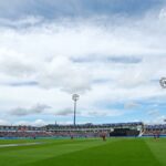 Ind v. Relatório do terreno de Edgbaston, condições do solo; Registro de lucro/perda da Índia em Birmingham