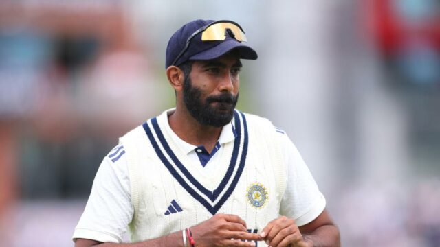 Ind vs Eng: é improvável que Bumrah jogue o quinto teste

