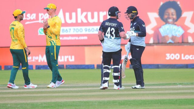 Informações finais para transmissão ao vivo da NZ vs. SA, T20i Tri-Series 2025: quando e onde assistir à Nova Zelândia contra a África do Sul; Match Detalhes, unidades

