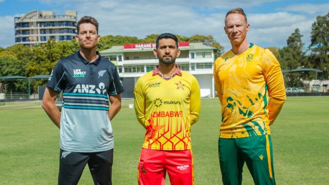 Informações sobre transmissão ao vivo de Zim vs SA, T20 Tri-Series 2025: quando e onde assistir ao Zimbábue contra a África do Sul; Match Detalhes, unidades

