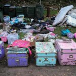 Inundando o Texas e a vida perderam a vida no acampamento misterioso