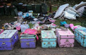 Inundando o Texas e a vida perderam a vida no acampamento misterioso Inundando o Texas e a vida perderam a vida no acampamento misterioso