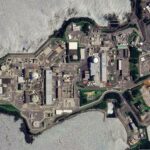 Japão de usina nuclear relatando intrusão tripla tripla