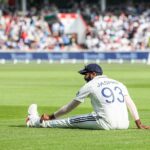 Jasprit Bumrah, Eng vs Ind 2025 4. No terceiro dia do teste, o camarim está tentando subir as escadas; O vídeo é viral (relógio)