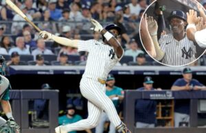 Jazz Chisholm Jr. faz com que o home run derby com uma ótima noite para os Yankees Jazz Chisholm Jr. faz com que o home run derby com uma ótima noite para os Yankees