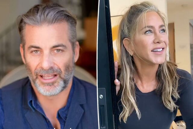 Jennifer Aniston assentiu para rumores Beau Jim Curtis antes das férias para Maiorca

