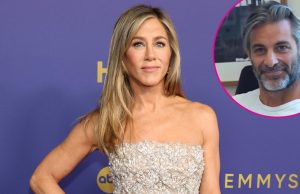 Jennifer Aniston embala no PDA com Jim Curtis durante as férias de Maiorca Jennifer Aniston e Jim Curtis Pack em PDA no meio do romance 014