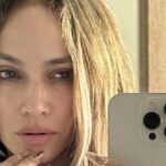 Jennifer López surpreendeu a selfie sem maquiagem para marcar seu 56º aniversário