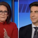 Jessica Tarlow, da Fox News, chama Ko-Host Hother Jesse Watters 'LiceMere via Texas Inunda no ar | Vídeo