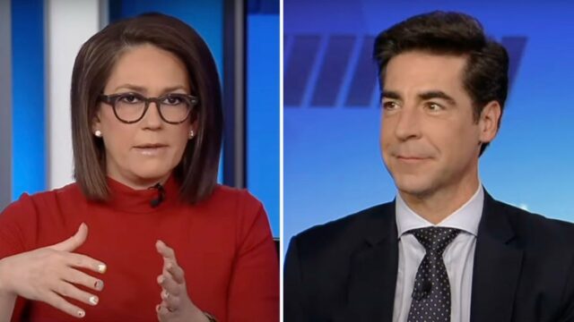 Jessica Tarlow, da Fox News, chama Ko-Host Hother Jesse Watters 'LiceMere via Texas Inunda no ar | Vídeo

