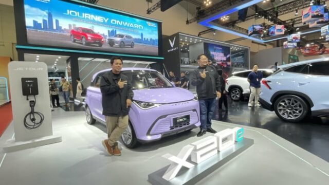 Jetour X20E Mejeng em Giias 2025, tem uma distância de até 400 km

