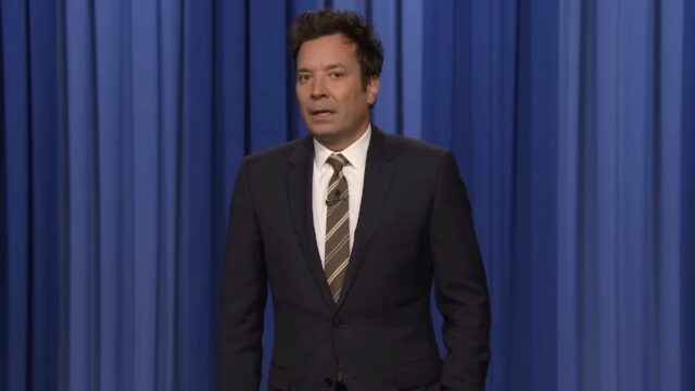 Jimmy Fallon brincou a única razão de Trump dizer que "ele nunca teve um privilégio" visitando a ilha de Epstein foi um vídeo de calor de verão

