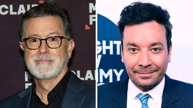 Jimmy Fallon chocou "Colbert no cancelamento:" Eu pensei em dirigir com ele nos próximos anos "

