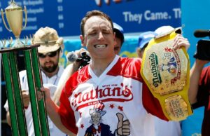 Joey Chestnut Food Records: King de mais do que cachorros -quentes Joey Chestnut Food Records: King de mais do que cachorros -quentes