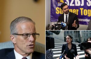 John Thune alerta que os Demes estão em “Big Tłopot” se Zohran Mamdani vencer a corrida do prefeito de Nova York – quando Chuck Schumer está dia John Thune alerta que os Demes estão em "Big Tłopot" se Zohran Mamdani vencer a corrida do prefeito de Nova York - quando Chuck Schumer está dia