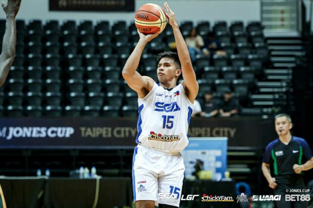 Kiefer Ravena se junta ao forte grupo atlético das Filipinas na Copa de William Jones de 2025.