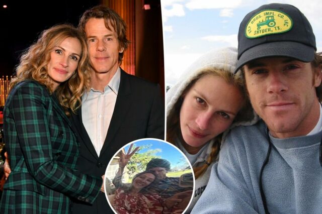 Julia Roberts e Danny Moder comemoram o 23º aniversário de casamento com fotos raras: "Fun Continues"

