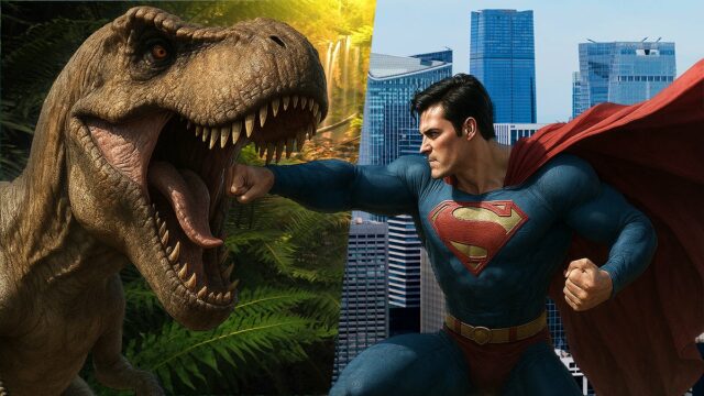 "Jurassic World Rebirth" de US $ 323 milhões começa a pedir um conflito titânico com "Superman"

