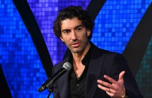 Justin Baldoni comenta o marco emocional na rara publicação de redes sociais A esposa de Justin Baldoni, Emily, Alaba